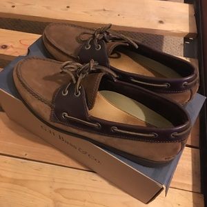 G.H Bass Hampton Boater Size 10